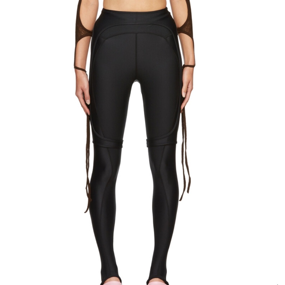 Hyein Seo sport black rib leggings SOLD